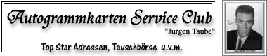 Autogrammkarten Service Club